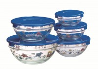 Bols de stockage en Verre 5pcs